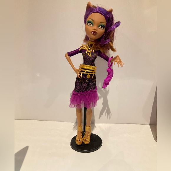 monster high Other - Frights camera action Clawdeen Wolf MH doll